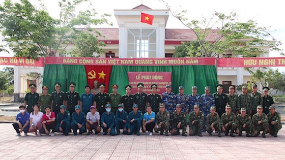 Đồn Biên phòng Cần Thạnh tổ chức 'Ngày chạy thể thao quân sự' 2021 ảnh 6