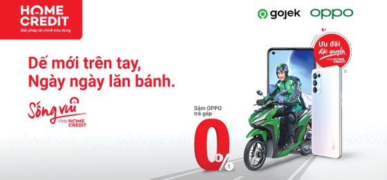 Home Credit ưu đãi đặc biệt dành riêng cho đối tác tài xế Gojek ảnh 1