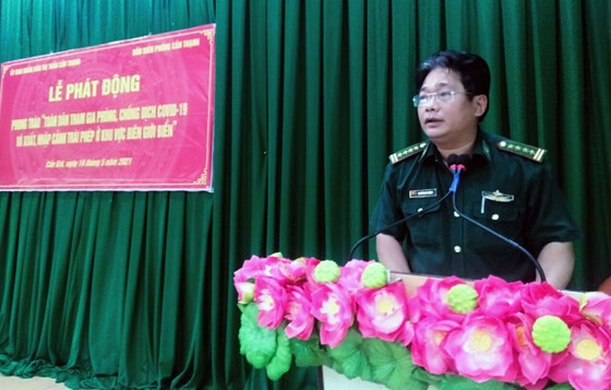 Phát động phong trào 'Toàn dân tham gia phòng, chống dịch Covid-19 và xuất, nhập cảnh trái phép' ở khu vực biên giới biển ảnh 1