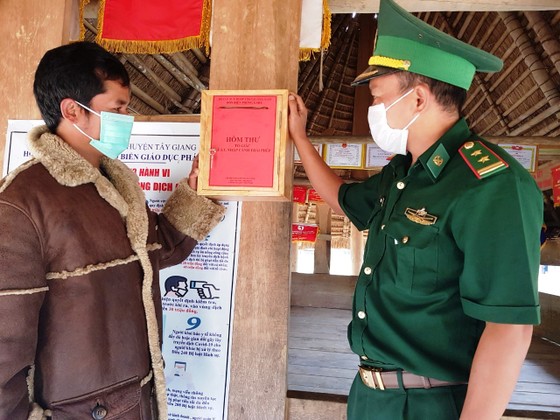 'Hòm thư tố giác xuất, nhập cảnh trái phép' trên tuyến biên giới Quảng Nam ảnh 1