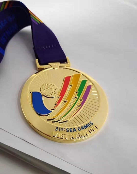Lộ diện huy chương SEA Games 31 được mạ vàng 24k ảnh 1