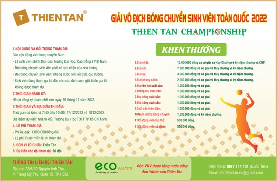 Giải bóng chuyền sinh viên Thiên Tân Championship 2022: Sân chơi phong trào khuấy động thể thao học đường ảnh 1