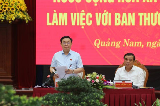 Chủ tịch Quốc hội Vương Đình Huệ: Quy mô nền kinh tế tỉnh Quảng Nam còn khiêm tốn so với tiềm năng ảnh 4