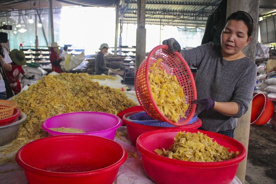 Làng nghề sản xuất mứt gừng Mỹ Chánh tất bật vào vụ tết ảnh 1