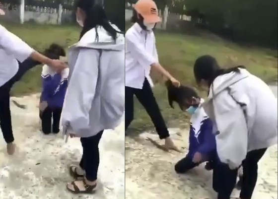 Quảng Trị: Xác minh video 2 nữ sinh đánh bạn học ảnh 1