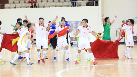 Đội tuyển futsal Việt Nam có lần thứ 2 liên tiếp dự FIFA Futsal World Cup. Ảnh: FIFA