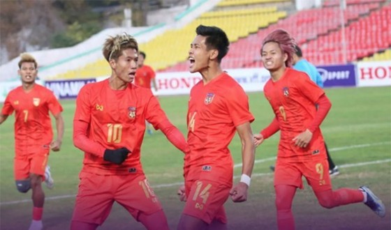 Chuyển động của U23 Myanmar chuẩn bị cho SEA Games 31 không được tiết lộ nhiều. ẢNH: AFC