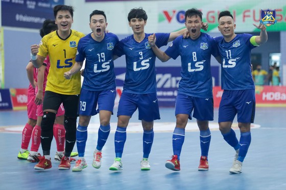 Thái Sơn Nam hướng đến mùa giải 2022 với mục tiêu bảo vệ danh hiệu ở Giải futsal VĐQG. ẢNH: ANH TRẦN 