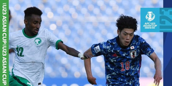 U23 Nhật Bản bị U23 Saudi Arabia cầm hòa không bàn thắng. ẢNH: AFC