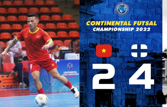 Đội tuyển futsal Việt Nam để thua ngược trước Phần Lan đầy đáng tiếc