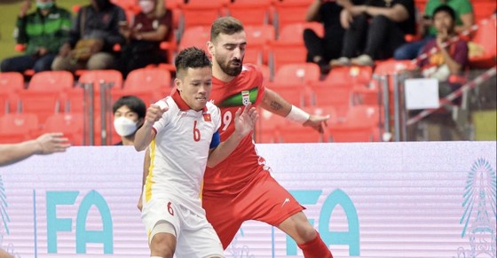 Đội tuyển futsal Việt Nam thất bại trước Iran