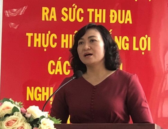 Cử tri thống nhất giới thiệu đồng chí Phan Thị Thắng ứng cử ĐB HĐND TPHCM ảnh 1