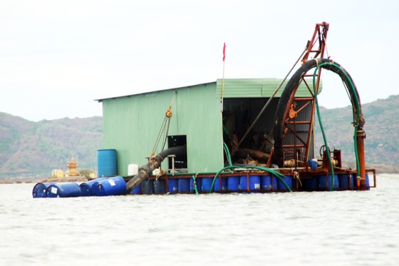 Bình Định chỉ đạo khẩn trương làm rõ trách nhiệm doanh nghiệp hút cát ở đầm Thị Nại ảnh 1