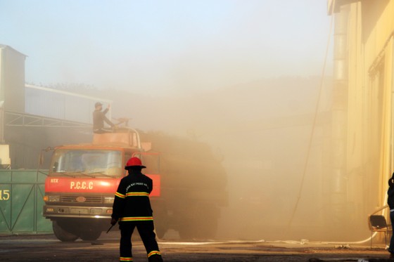 Lại xảy ra cháy tại khu công nghiệp Phú Tài, Bình Định ảnh 3