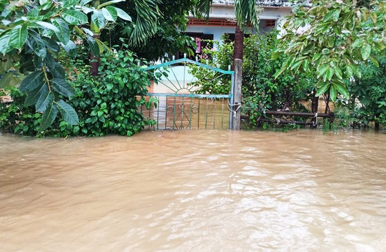 Mưa lũ tiếp tục gây sạt lở, ngập lụt hàng ngàn nhà dân ở Bình Định ảnh 5