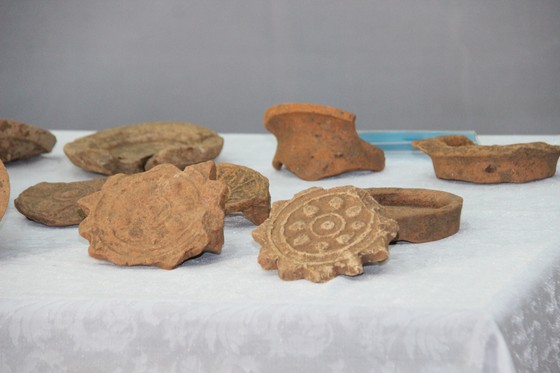 Nhiều phát hiện khảo cổ mới ở phế tích tháp Chăm cổ Châu Thành ảnh 7