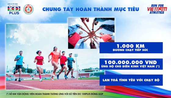 'Chạy vì điền kinh Việt Nam' gây quỹ hỗ trợ VĐV điền kinh quốc gia
