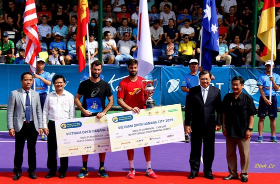 Marcel Granollers trở thành nhà vô địch đơn nam Giải quần vợt quốc tế Vietnam Open Danang City 2019