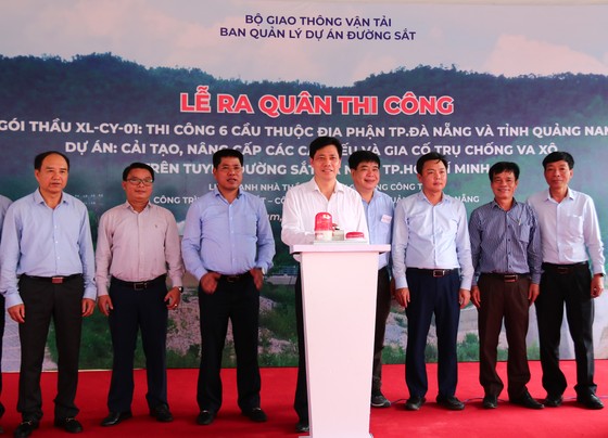 Khởi công Dự án cải tạo, nâng cấp các cầu yếu trên tuyến đường sắt Hà Nội – TPHCM ảnh 2