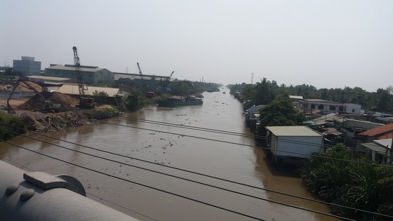 Tiền Giang khởi công xây dựng đập thép ngăn mặn, trữ ngọt trên kênh Nguyễn Tấn Thành ảnh 1