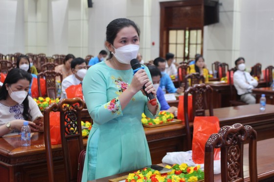 Lãnh đạo tỉnh Tiền Giang đối thoại thẳng thắn và thực chất với người lao động ảnh 2