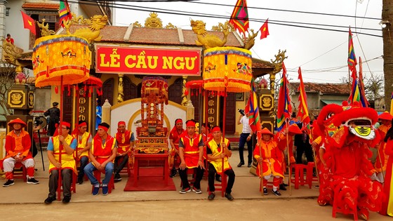 Lễ hội cầu ngư và xuất quân đánh cá tại làng biển Cảnh Dương ảnh 10