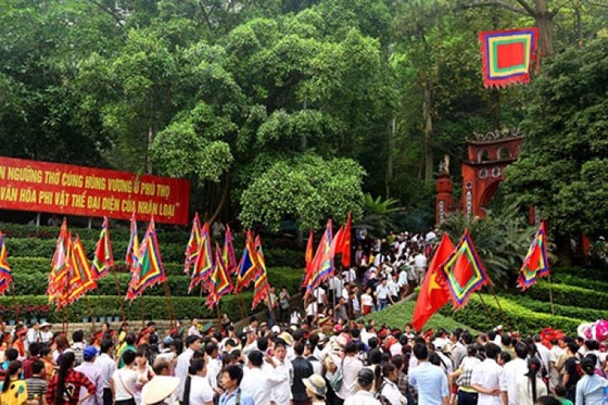 雄王廟歷史遺跡區 吸引遊客 ảnh 1