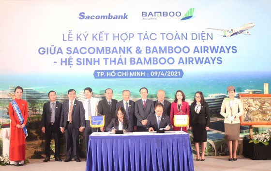 Sacombank và Bamboo Airways hợp tác toàn diện ảnh 1