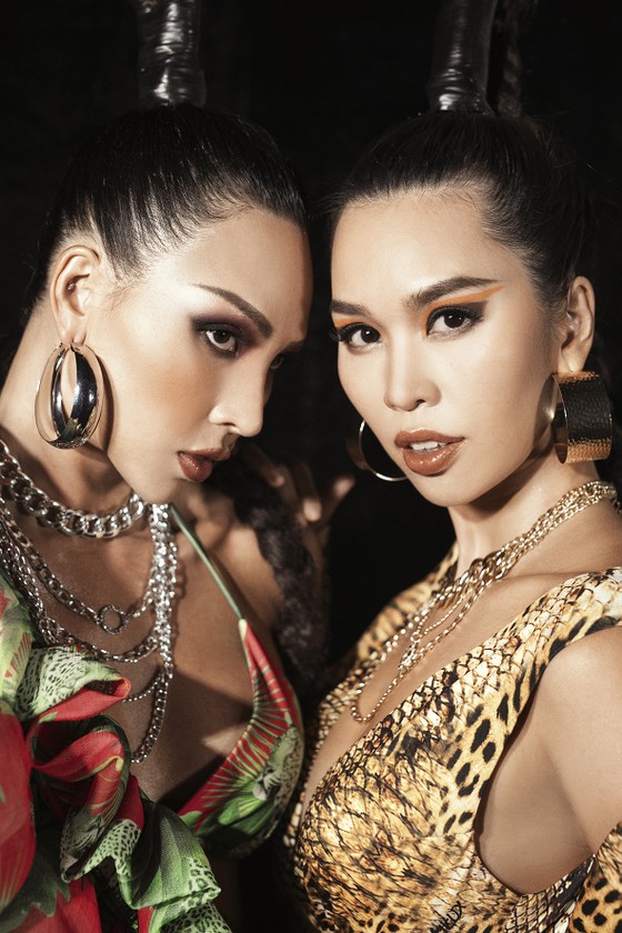 Khánh Vân, Lan Khuê, Lương Thuỳ Linh, Tường San khai mạc Vietnam Runway Fashion Week 2020 ảnh 11