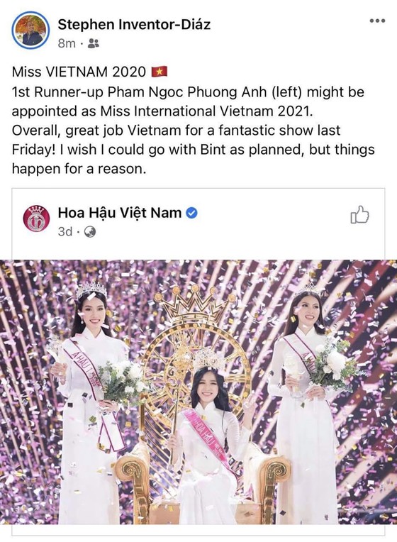 Tân Á hậu 1 Hoa hậu Việt Nam 2020 Phương Anh được kỳ vọng sẽ chinh chiến Miss International ảnh 3