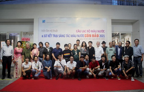 Côn Đảo thiêng liêng, sống động trong tranh màu nước ảnh 2