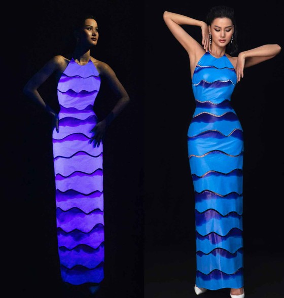 NTK Trần Hùng mang tảo biển, nhựa sinh học vào BST thứ 8 ở London Fashion Week 2022  ảnh 1