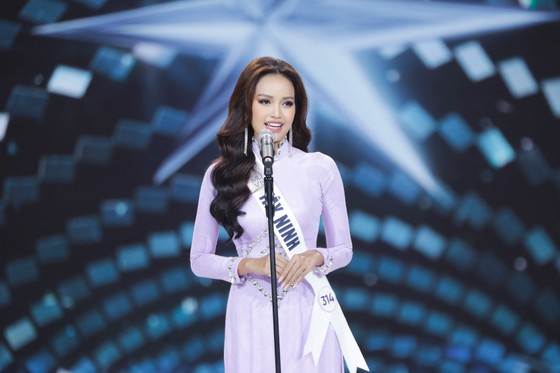 Tân Hoa hậu Hoàn Vũ Việt Nam 2022 Ngọc Châu nói gì sau khi đăng quang? ảnh 4