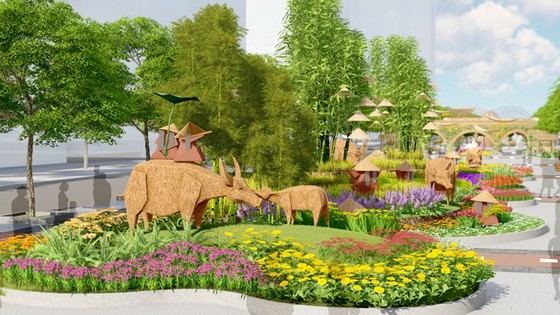 Hơn 130 loài hoa sẽ phục vụ thưởng lãm tại đường hoa Nguyễn Huệ ảnh 1