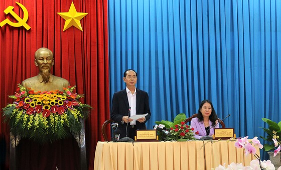 Chủ tịch nước Trần Đại Quang: An Giang có tiềm năng, lợi thế để phát triển thành tỉnh giàu ảnh 1