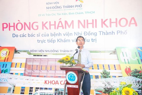 Bệnh viện Nhi đồng Thành phố mở phòng khám Nhi tại Trà Vinh ảnh 2