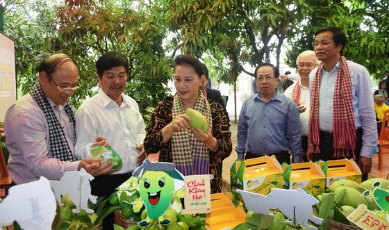 Chủ tịch Quốc hội Nguyễn Thị Kim Ngân: Đồng Tháp là điểm sáng trong mô hình liên kết nông dân ảnh 1