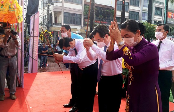 Dâng hương kỷ niệm 152 năm Anh hùng dân tộc Nguyễn Trung Trực hy sinh ảnh 1