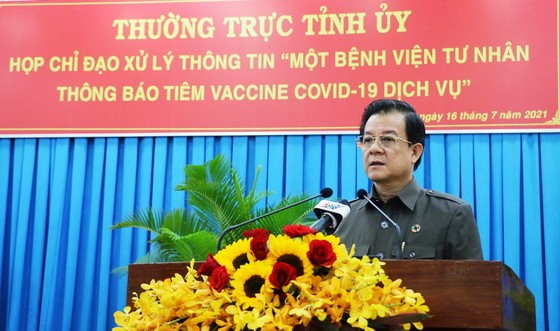 An Giang xử lý nghiêm Bệnh viện Hạnh Phúc đăng thông báo tiêm dịch vụ vaccine Covid-19  ảnh 3