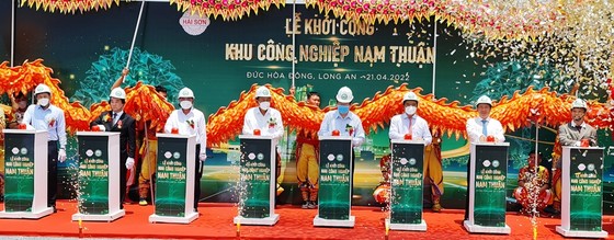 Long An khởi công khu công nghiệp 308ha vốn đầu tư 5.300 tỷ đồng ảnh 1