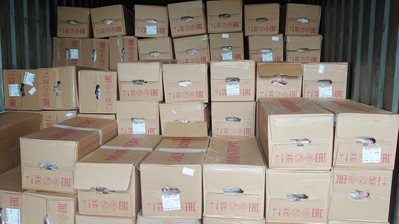 Phát hiện xe tải vận chuyển gần 16 tấn thịt heo không rõ nguồn gốc ảnh 2