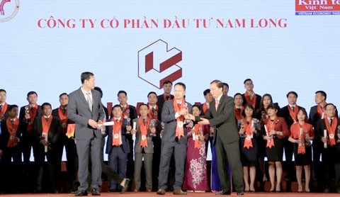 Nam Long nhận giải “Thương hiệu mạnh Việt Nam” 2017 ảnh 1