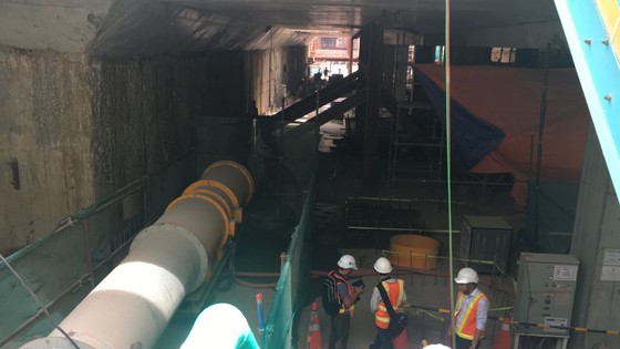 Tuyến metro Bến Thành - Suối Tiên hoàn thành hai tuyến khoan ngầm ảnh 1