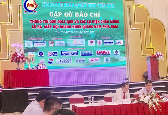 Hội Doanh nhân Quảng Nam công bố giải Golf QNB