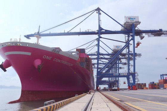 Cảng Container Quốc tế Tân Cảng Hải Phòng đón tàu trọng tải 90.000 tấn ảnh 1