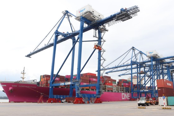 Cảng Container Quốc tế Tân Cảng Hải Phòng đón tàu trọng tải 90.000 tấn ảnh 2