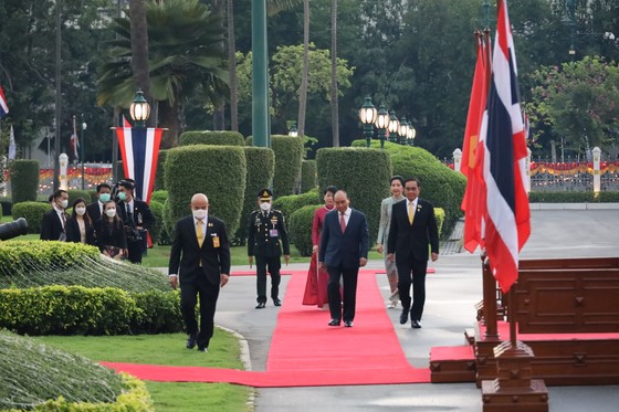 พิธีต้อนรับประธานาธิบดีเหงียนซวนฟุกเยือนราชอาณาจักรไทยอย่างเป็นทางการ ภาพที่ 1