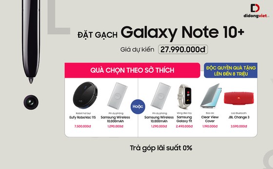 Tiết kiệm đến hơn 13 triệu khi lên đời Galaxy Note 10, 10+ tại Di Động Việt ảnh 2