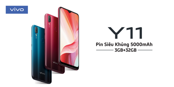 Vivo Y11 sẽ được mở bán với giá chính thức 2,99 triệu đồng. ảnh 1