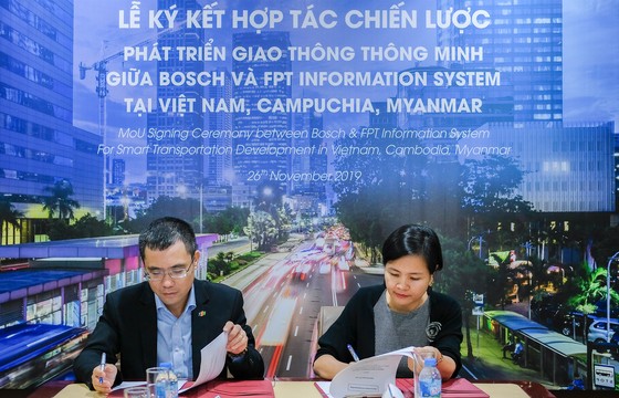  Bosch Việt Nam và FPT IS hợp tác phát triển giải pháp giao thông thông minh ảnh 1